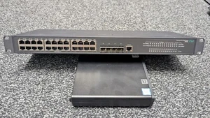 HP 5130-24G-4SFP+EI JG932A 24-Port RJ-45 GbE 4x 10GbE SFP+ L3 Managed Switch - Photo 1/2