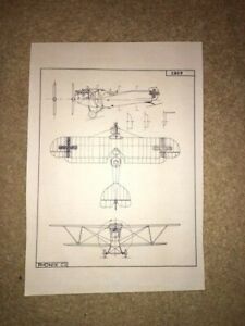 Aeromodeller scale drawing No. 2829 Phonix C.1 1/48 scale