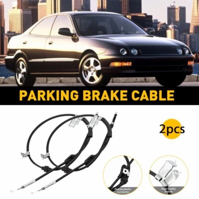 Fit 1994 1995 1996 1997-99 ACURA INTEGRA EMERGENCY PARKING BRAKE CABLES SEDAN P - Image 1 of 4