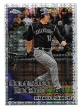 2010 Topps Chrome X-Fractors #111 Brad Hawpe (Rockies)