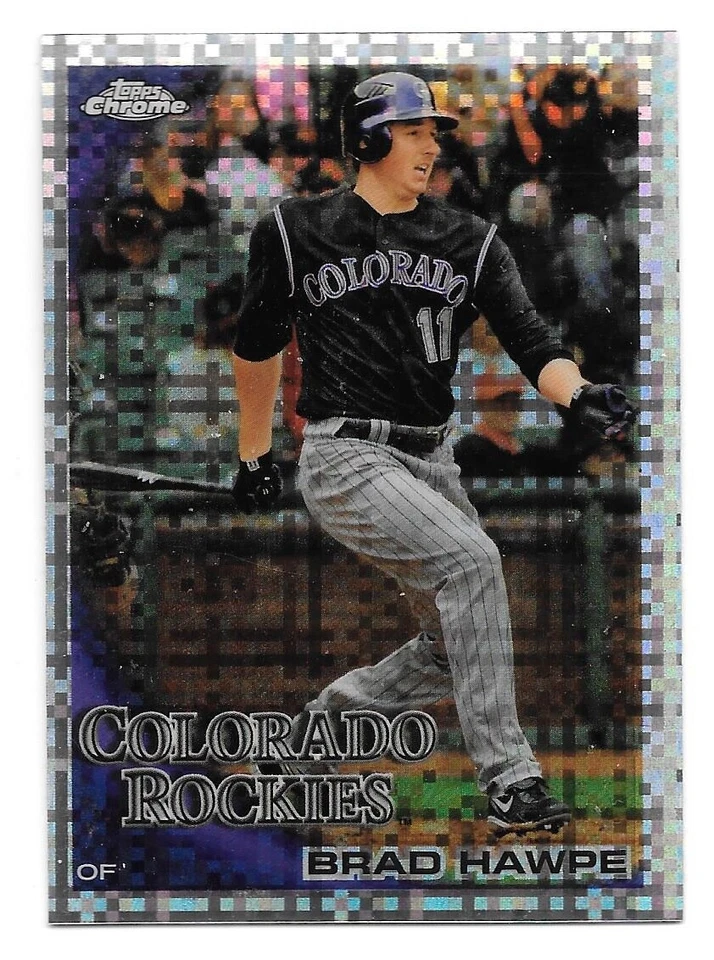 2010 Topps Chrome X-Fractors #111 Brad Hawpe (Rockies) - Image 1 of 1