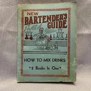NEW BARTENDER'S GUIDE Rare 1ST PB ED Print 1914 Antique BARTENDING Mixology BOOK - Picture 1 of 3