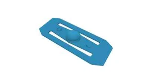 X10 Blue Hot Wheels Track Connector Clips Connection Spares Fix - Picture 1 of 4