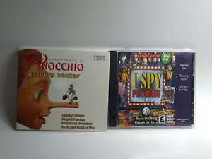 The Adventures Of Pinocchio Activity Center & I Spy Fun House PC Computer Games - Picture 1 of 12