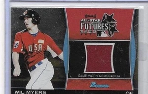 WIL MYERS 2011 TOPPS [[XM]] ALL-STAR FUTURES GAME WORN JERSEY ~ ROOKIE - Picture 1 of 1