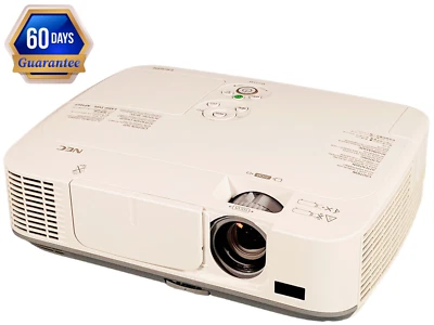NEC NP-M311W 3LCD Projector 3100 ANSI Full HD Bundle: HDMI, Remote, Power cable - Image 1 of 4