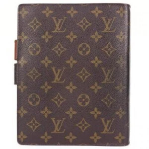 Louis Vuitton Monogram Large Agenda Ring Cover GM Diary Notebook R20106 Browns - Picture 1 of 10