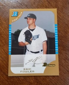 2005 Bowman Draft Baseball Gold #BDP50 Eric Fowler - Picture 1 of 2