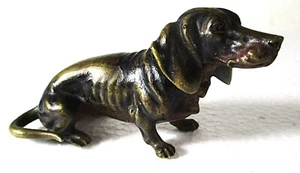 AUSTRIAN COLD PAINTED BRONZE DACHSHUND, EXCELLENT CONDITION, CA 1900 - Picture 1 of 5