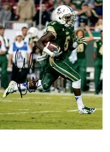 MARLON MACK SOUTH FLORIDA BULLS SIGNED 8X10 PHOTO W/COA #2 - Picture 1 of 1