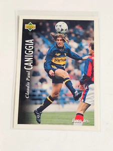 1995 Upper Deck Futbol Argentino #13 Claudio Paul Caniggia Boca Juniors Card - Picture 1 of 2