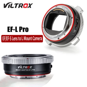 VILTROX EF-L Pro AF Lens Adapter for Canon EF/EF-S Lens to Leica Sigma L mount - Picture 1 of 9