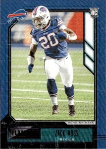 2020 Panini Playbook #130 Zack Moss RC Buffalo Bills - Picture 1 of 2