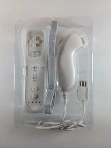 Motion Plus Compatible Controller & Nunchuck for Nintendo Wii - Picture 1 of 5