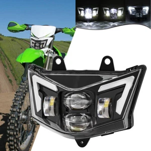 E24-Zertifiziert LED Scheinwerfer für Kawasaki 450R 2008-2023 KLX 125 2010-2017 - Bild 1 von 12