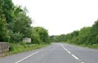 Photo 6X4 Entering Northern Ireland On The N3 Aghalane Beyond The Dip In  C2011