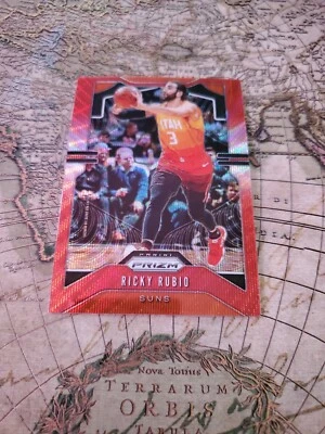 2019-20 Panini Prizm #167 RICKY RUBIO Red Wave Prizm  - Image 1 of 3