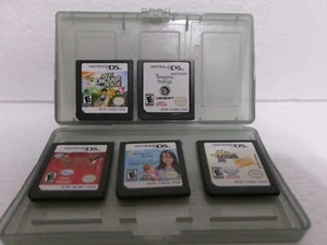 5 JUEGOS NNINTENDO DS Cartuchos Solo TinkerBell Diego HANNAH MONTANA MUSIC JAM + - Imagen 1 de 8