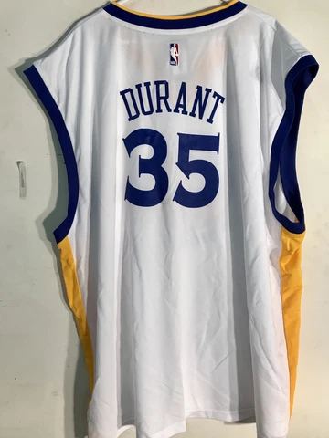 Adidas NBA Jersey Golden State Warriors Kevin Durant White sz 4X Cover