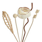 5x Rose Flower Fireless Aromatherapy Rattan Sticks Fragrance Diffuser Diy Rattan