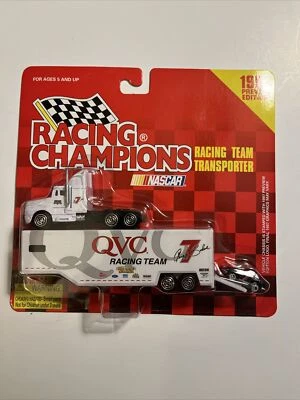 QVC #7 ESCALA 1/87 TRANSPORTADOR Y CAR RACING CHAMPIONS 1997 VISTA PREVIA ¡Nuevo! Foto 1 de 2