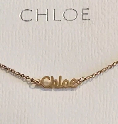 💎 Guión * CHLOE * Collar Lumiela - Sin Níquel - Color Dorado NUEVO Foto 1 de 3