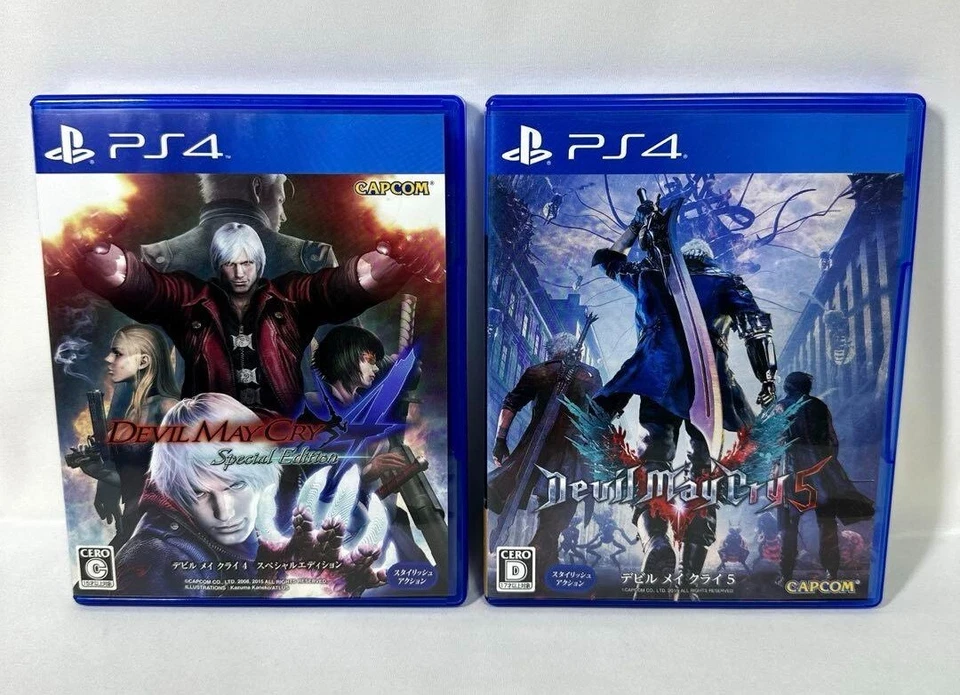 PS4 Devil May Cry 4 Special Edition & 5 set Japan - Image 1 of 1