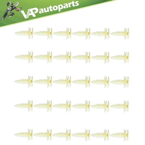 30pcs fender retainer nylon yellow fasteners carclips for GMC Chevrolet#10285935 - Picture 1 of 7