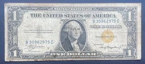 Series of 1935-A  $1 North Africa Silver Certificate Note - Circulated - Picture 1 of 2