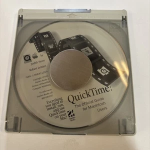 Quicktime: The Official Guide for Macintosh Users CDROM + CD CADDY - Picture 1 of 2