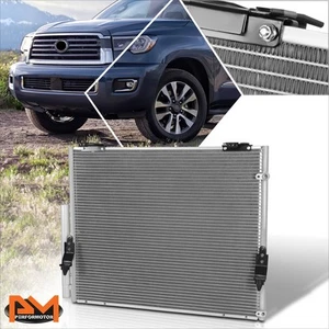 For 07-19 Toyota Sequoia Tundra OE Style Aluminum Core A/C Condenser Replacement - Picture 1 of 6