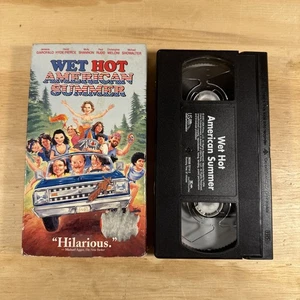 Wet Hot American Summer VHS Janeane Garofalo Paul Rudd Molly Shannon Amy Poehler - Picture 1 of 10