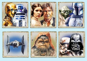 Star Wars Card Toppers for Cardmaking & Scrapbooking, Ephemera, Gift Tags topper - Picture 1 of 1