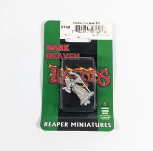 Miniaturas metálicas REAPER TUILIN hembra elfo mago NUEVO 02762 - Imagen 1 de 1