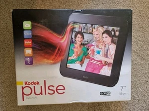 Kodak Pulse 7" Digital Photo Frame Wifi Touchscreen Black.Boxed,used.Working. - Picture 1 of 12