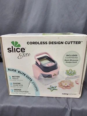 Cordless Design Cutter making memories Slice Elite PINK - Image 1 of 4