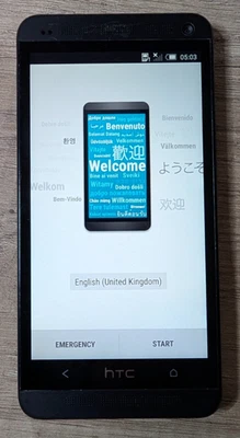 HTC ONE M7 32GB Schwarz Android Smartphone LTE 4G PN07100 💥 - Bild 1 von 2