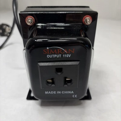 Simran THG-300 220/240V 110/120V Step Down Transformer 220 Volt To 110 Volt - Image 1 of 4