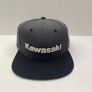FX Racing Pro Circuit Kawasaki Snapback Mütze Kappe grau schwarz - Bild 1 von 5