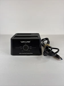 Station d'accueil pour disque dur externe USB 3.0 vers SATA, double baie et disque dur/SDD 2,5" 3,5" - Photo 1/4