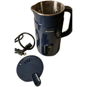 Arcmira Automatic Nut Milk Maker 20 oz Homemade Almond, Oat, Soy HB-B6K Blue 600 - Picture 1 of 4