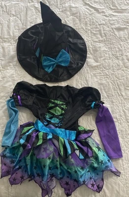 amscan Toddler Suit Yourself Spell Caster Witch Costume, 3-4 - Image 1 of 4