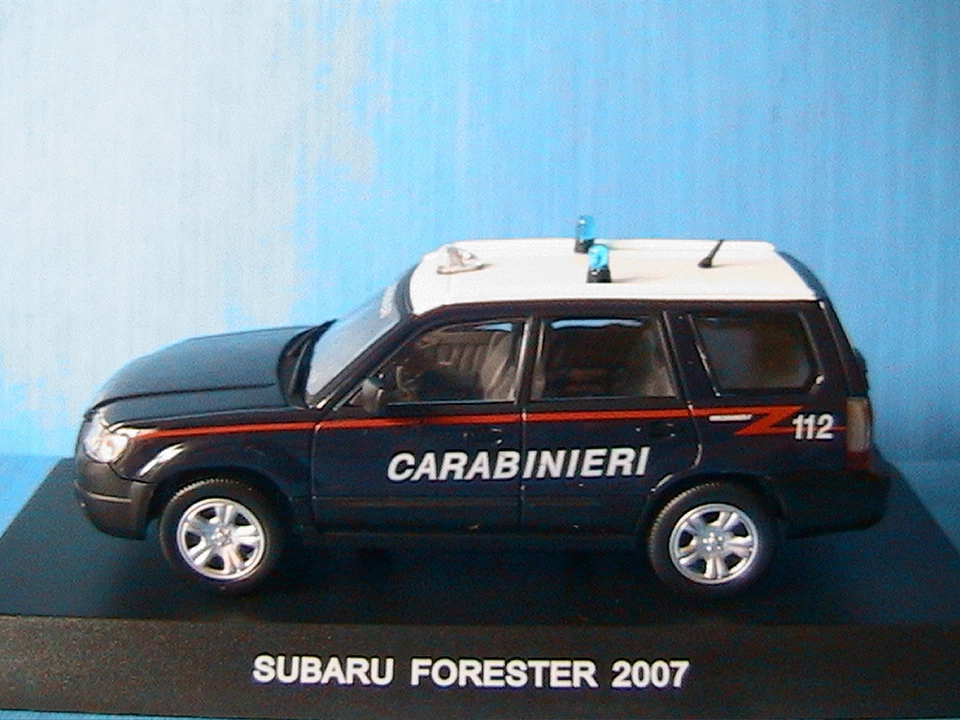 Subaru Forester 2007 Carabinieri Deagostini 1/43 Italy Police - Image 1 of 1