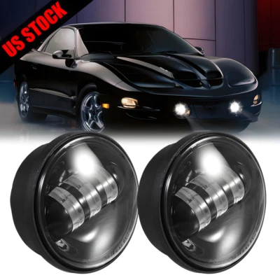 Luz antiniebla de paso LED 4,5" 40W lámpara DRL para Pontiac Firebird Trans Am 1993-2002 Foto 1 de 4