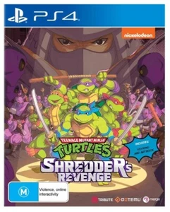 TMNT SHREDDER'S REVENGE - SONY PS4, PS5 (BRAND NEW, UNSEALED) - Picture 1 of 2