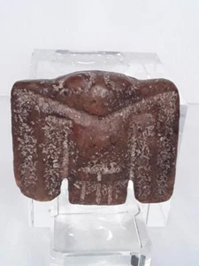 Hongshan nephrite jade Owl Pendant Toggle pendant - Picture 1 of 8