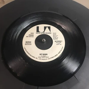 1975 Mariah Hey Mama 2 Sided Promotional 45 Record Fantastic Condition!! - Picture 1 of 4