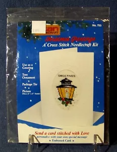 Titan Needlecraft - Kit punto croce - Lanterna illuminata decorata natalizia - Nuovo - Foto 1 di 1
