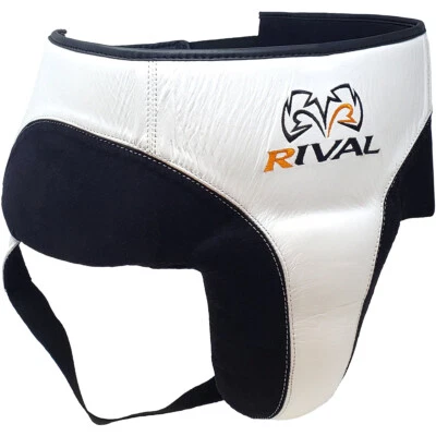 Rival Boxing RNFL10 Pro 360 No Foul Groin Protector - Black/White - Image 1 of 4