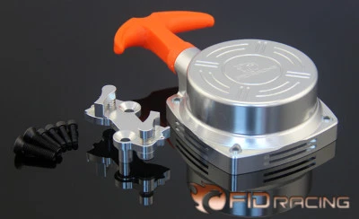 CNC metal alloy pull starter FOR LOSI 5ive T HPI BAJA dbxl FG - Image 1 of 4